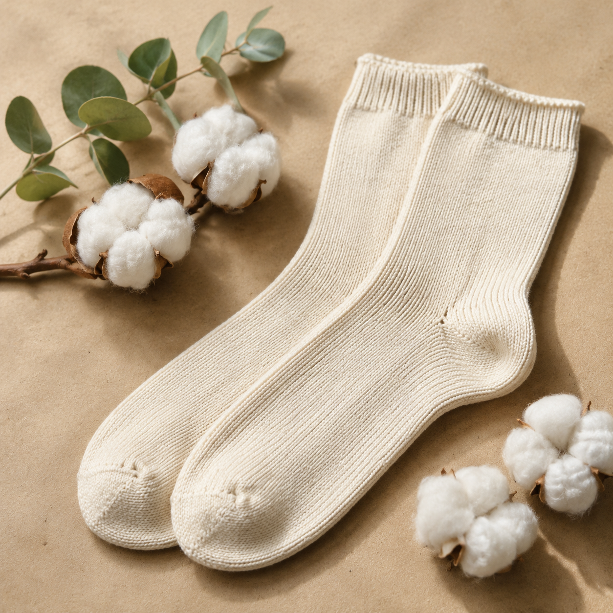 Eco-friendly Bamboo Organic Cotton Socks
